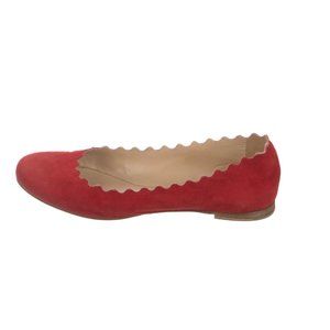CHLOÉ Suede Ballet Flats Size 39.5